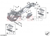 BMW Motorrad BMW 2024 F models F 900 R A2 25 (0K91) Footpeg system