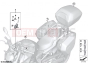BMW Motorrad BMW 2024 F models F 900 R A2 25 (0K91) Single key locking system EWS 4