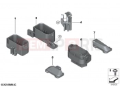 BMW Motorrad BMW 2024 F models F 900 R A2 25 (0K91) OBD socket housing and holder
