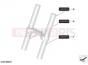 BMW Motorrad BMW 2024 F models F 900 R A2 25 (0K91) Sign, fixed fork tube
