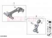 BMW Motorrad BMW 2024 F models F 900 R A2 25 (0K91) Retrofitting, shift/brake lever