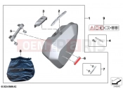 BMW Motorrad BMW 2024 F models F 900 R A2 25 (0K91) Soft case