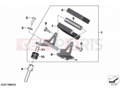BMW Motorrad BMW 2024 F models F 900 R A2 25 (0K91) Holder for Smartphone Cradle