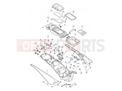 Triumph 2023 TIGER 900 GT Pro Rear Mudguard & Battery Box