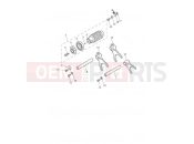 Triumph 2023 TIGER 900 GT Pro Gear Selectors drum