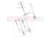 Triumph 2023 TIGER 900 GT Pro Front Forks & Yokes