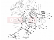 DUCATI 1997 Sporttouring ST2 FOOTRESTS, LEFT » UNCLASSIFIED
