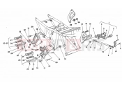 DUCATI 1996 Supersport 400 SS FOOTREST » FRAME