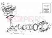 DUCATI 1996 Monster 750 CYLINDER - PISTON » ENGINE CASE