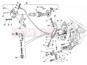 DUCATI 1996 Supersport 750 SS REAR BRAKE SYSTEM DM 001365 » BRAKING SYSTEM