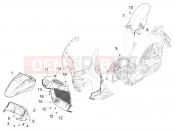 PIAGGIO Beverly 310 Classic - Sport E5+ (EU) Wheel huosing - Mudguard