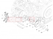 PIAGGIO Beverly 310 Classic - Sport E5+ (EU) Rocking levers support unit