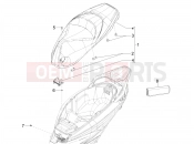PIAGGIO Beverly 310 Classic - Sport E5+ (EU) Saddle/seats