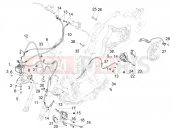 PIAGGIO Beverly 400 Deep Black E5 (EU) Brakes pipes - Calipers (ABS)
