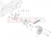 PIAGGIO Beverly 400 Deep Black E5 (EU) Driving pulley