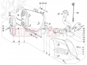 PIAGGIO BV 400 Deep Black E5 (CA, USA) Silencer