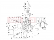PIAGGIO BV 400 Deep Black E5 (CA, USA) Head unit - Valve
