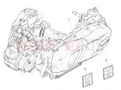 PIAGGIO Medley 125 E5 (EU) Engine assembly