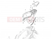 PIAGGIO Medley 200 E5+ (EU) Rear luggage rack
