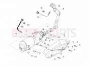 PIAGGIO Medley 200 E5+ (EU) Silencer