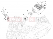 PIAGGIO Medley 200 E5+ (EU) Throttle body - Injector - Induction joint