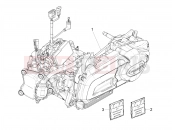 PIAGGIO MP3 300 HPE / HPE Sport E5 (EU) Engine assembly