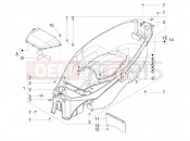 PIAGGIO MP3 300 HPE / HPE Sport E5 (EU) Helmet huosing - Undersaddle