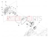 PIAGGIO MP3 300 HPE / HPE Sport E5 (EU) Reduction unit