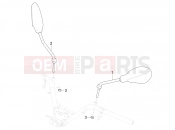 PIAGGIO MP3 310 HPE / HPE Sport E5+ (EU) Driving mirror/s