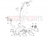 PIAGGIO MP3 400 HPE Classic-Sport E5+ (EU) Control pedals - Levers