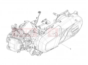 PIAGGIO MP3 400 HPE Classic-Sport E5+ (EU) Engine assembly