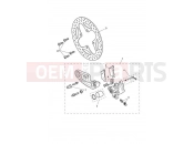 TRIUMPH Tiger 1200 GT Explorer Rear Brake Caliper & Discs