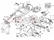 DUCATI 1996 Superbike 916 REAR FRAME DM003097&GT; » FRAME