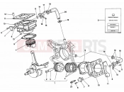 DUCATI 1996 Superbike 916 CYLINDER - PISTON » ENGINE CASE