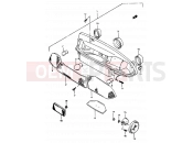 SUZUKI AP50 T (1996) (R/S/T) 22 - REAR COMBINATION LAMP