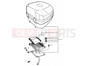 SUZUKI AP50 T (1996) (R/S/T) 46 - SADDLE BOX (OPTIONAL)