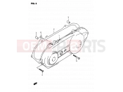 SUZUKI AP507 W (1998) (T/7/V) 3 - CRANKCASE LEFT COVER