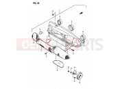 SUZUKI AP50 T (1996) (T/7/V) 20 - REAR COMBINATION LAMP