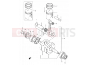 SUZUKI AX100 R (1994) 4 - CRANKSHAFT