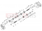 MOTOGUZZI V7 Stone E5+ (EU) Gear box - Gear assembly