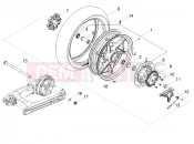 MOTOGUZZI V7 Stone E5+ (EU) Rear wheel