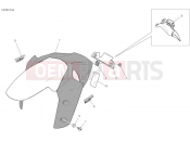 DUCATI 2020 Multistrada 1260 S Touring FRONT MUDGUARD