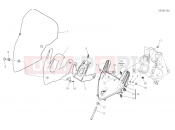 DUCATI 2020 Multistrada 1260 S Touring WINDSHIELD