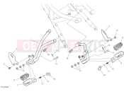 DUCATI 2025 Desert X Discovery Rear footrests
