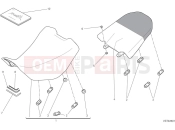 DUCATI 2025 Desert X Discovery Seat & owner's manual