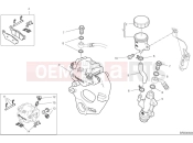 DUCATI 2025 Desert X Discovery Rear brake system