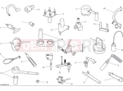 DUCATI Desert X Rally Workshop service tools - engine