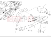 DUCATI Desert X Rally Side stand