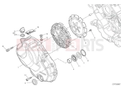 DUCATI Desert X Rally Clutch cover