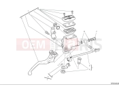 DUCATI Desert X Rally Front brake pump